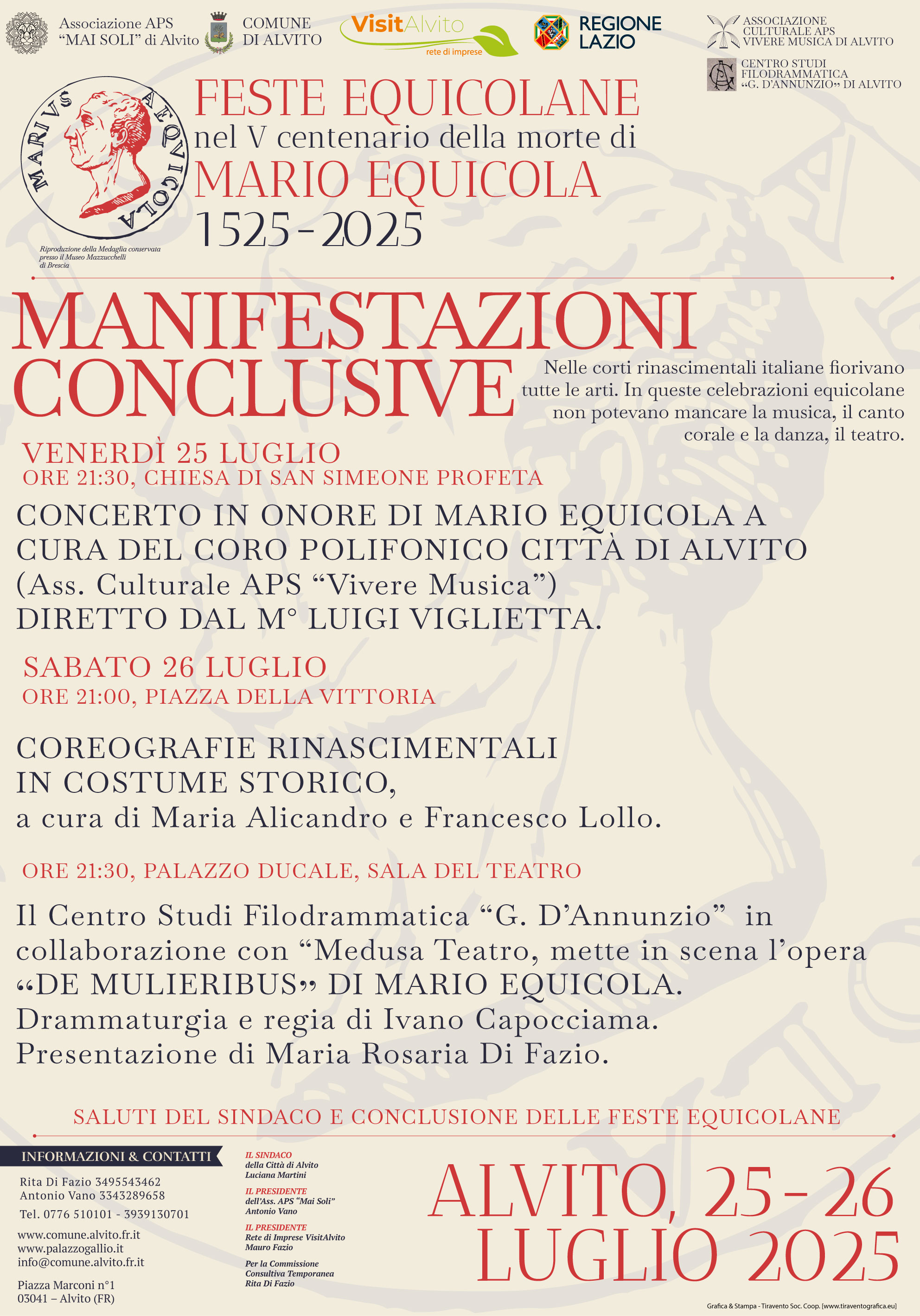 Concerto in onore di Mario Equicola