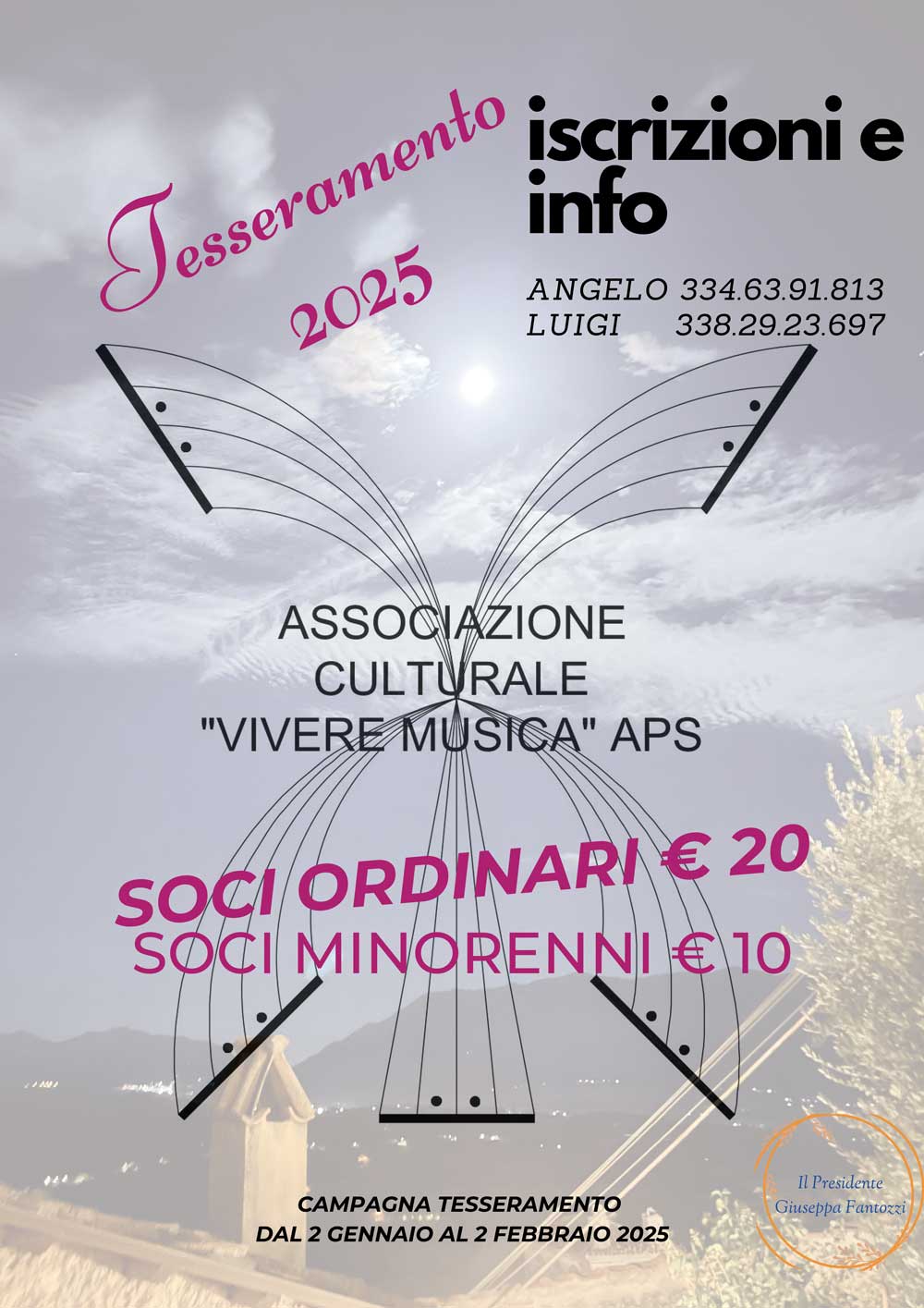 TESSERAMENTO 2025